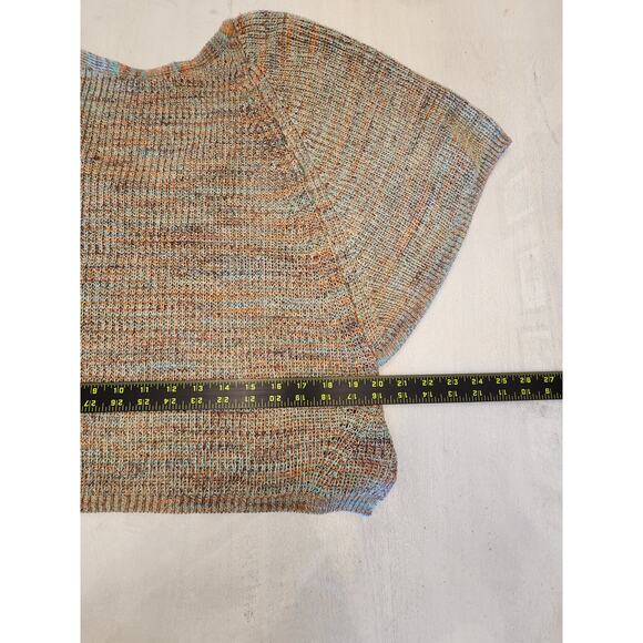 Anthropologie Women's Sweater Top SZ Small Oversized Open Back - Picture 13 of 14